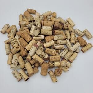 Lot of 128 Used Wine Corks